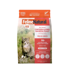 Feline Natural Freeze Dried Chicken & Salmon Feast 320g